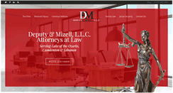 Desktop Screenshot of deputyandmizell.com